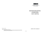 Zanussi-Electrolux CZC16/9FA User manual
