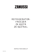 Zanussi ZK61/27R User manual