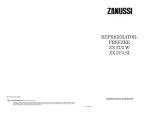 Zanussi ZX57/3 W User manual