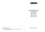 Zanussi ZX57/3SA User manual