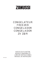 Zanussi ZV210R User manual