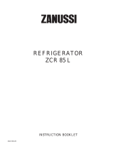 Zanussi ZCR85L  User manual