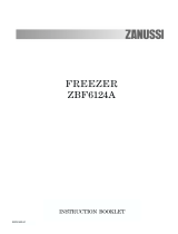 Zanussi ZBF6124A User manual