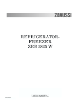 Zanussi ZRB2825W User manual