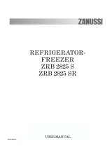 Zanussi ZRB2825SR User manual