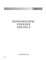 Zanussi ZRB2531S User manual
