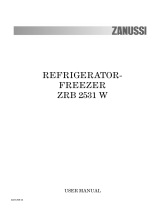 Zanussi ZRB2531W User manual