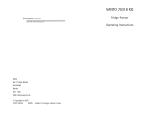 Aeg-Electrolux S70318KG User manual
