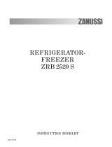 Zanussi ZRB2520S User manual