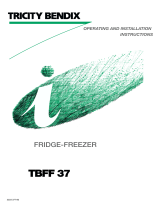 Tricity Bendix TBFF37 User manual