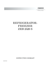 Zanussi-Electrolux ZRB2520S User manual