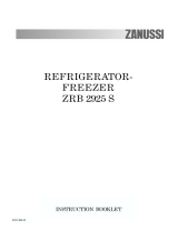 Zanussi ZRB2925S User manual