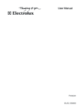 Electrolux EUG23800 User manual