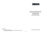 Zanussi ZI918/12KA User manual