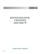 Zanussi ZRB2925W User manual