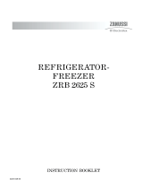 Zanussi-Electrolux ZRB2625S User manual