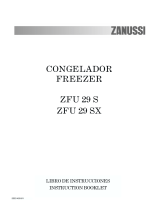 Zanussi ZFU29S User manual