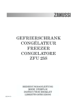 Zanussi ZFU 25S User manual