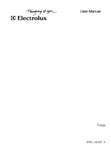 Electrolux ERC34391X User manual
