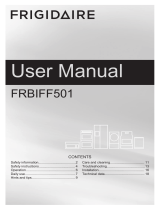 Frigidaire FRBIFF501 User manual