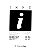 Electrolux ER1421T User manual