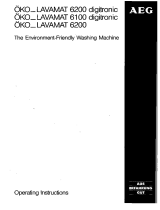 AEG LAV6200 User manual