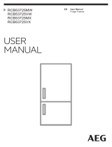 AEG RCB53725MX User manual