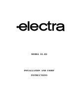 Tricity Bendix EL323W User manual