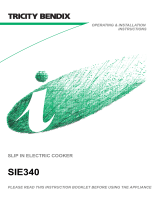 Electrolux SIE340 User manual