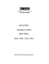 Zanussi-Electrolux ZCE7551X User manual