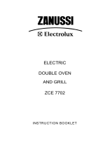 Zanussi ZCE 7702 User manual