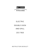 Zanussi-Electrolux ZCE7610W User manual