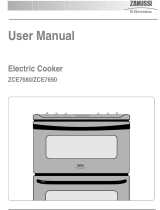 Zanussi ZCE 7680 User manual