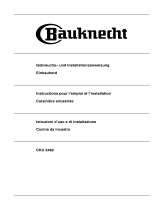 Bauknecht CKU2482BR User manual