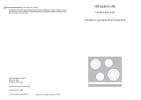Aeg-Electrolux FM6520K-AN User manual