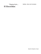 Electrolux EBKSL6SP Recipe book
