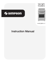 Simpson 62F854W User manual