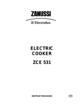 Zanussi-Electrolux ZCE531X User manual