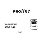 Proline Cooktop EFG 502 User manual