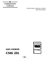 Parkinson Cowan CSIG231X User manual