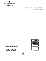 Parkinson Cowan SIG233B User manual