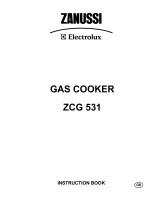 Zanussi-Electrolux ZCG531X User manual