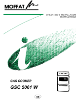 Moffat GSC5061B User manual