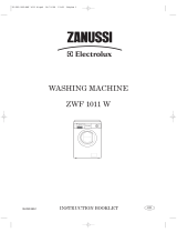 Zanussi-Electrolux ZWF1011W User manual