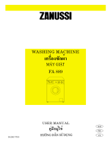 Zanussi FA889 User manual
