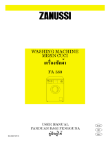 Zanussi FA580 User manual