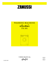 Zanussi FA581 User manual