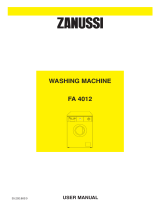 Zanussi FA4012 User manual