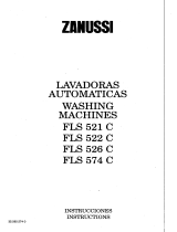 Zanussi FLS521C User manual