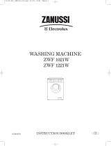 Zanussi-Electrolux ZWF1021W User manual